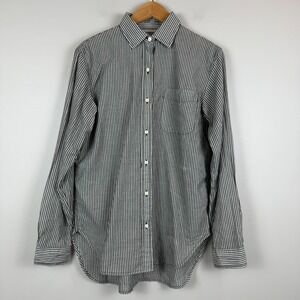 Denim & Supply Ralph Lauren Black and White Striped Button Down Shirt